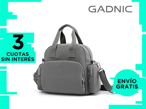 Cartera Morral Gadnic Mini Bandolera Con Correa