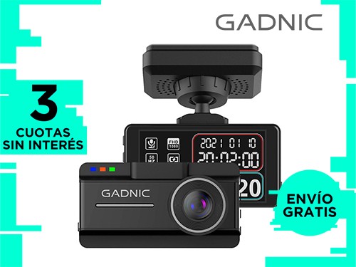 Camara Para Automóvil Gadnic CC4K DVR lente única 4K