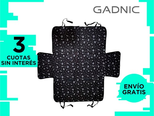 Funda Protectora Para Auto Gadnic PMAT1 Para Mascotas Impermeable