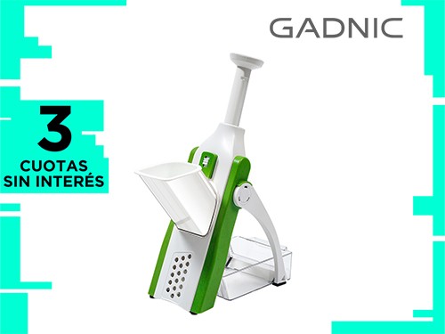 Cortador de Verduras Multifuncional Gadnic C6G Ajuste de Espesor