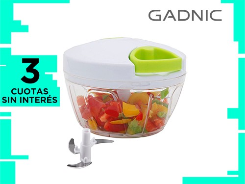 Cortador de Verdura Manual Gadnic C9E 900ml Picador de Alimentos