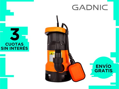 Bomba De Achique Gadnic Dyker02 Alta Potencia 400W