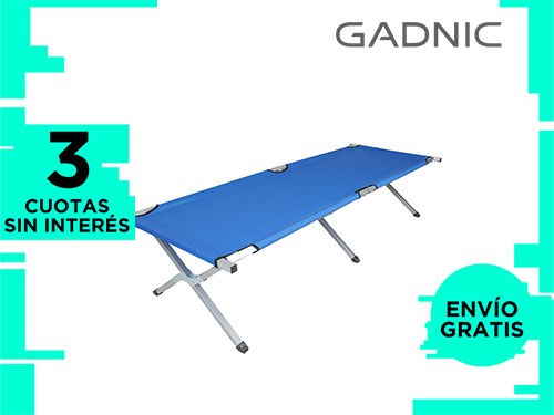 Catre Plegable Gadnic Polyester 120kg