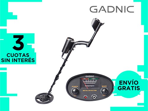 Detector de Metales Gadnic Alta Sensibilidad