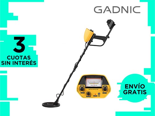 Detector de Metales Gadnic Alta Sensibilidad Profesional