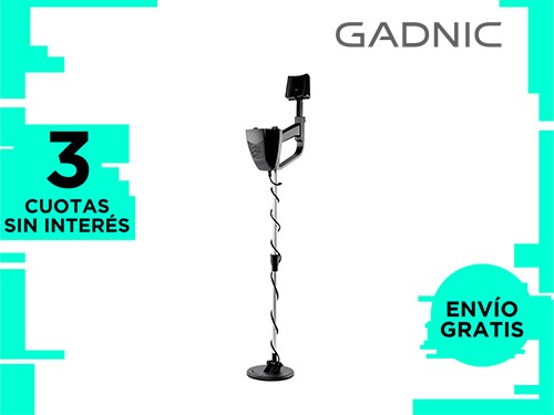 Detector de Metales Gadnic Plata Oro