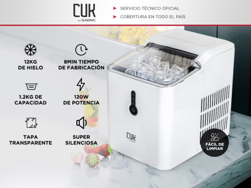 Maquina Fabricadora De Hielo Gadnic 12 kg