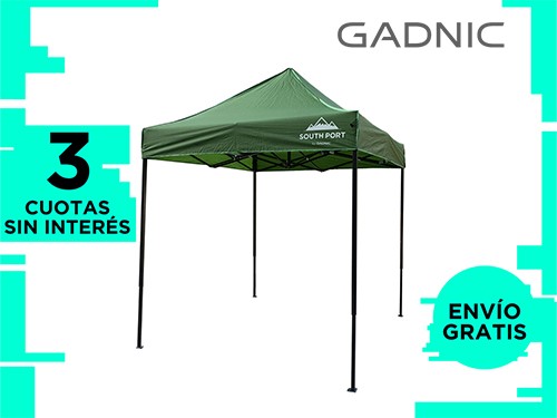 Gazebo Sin Paredes Gadnic 2x2 mts Impermeable