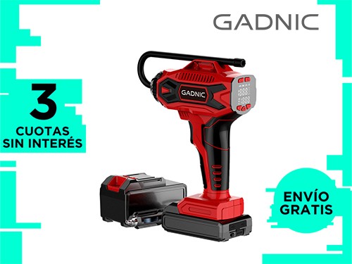 Bomba de Aire Inflador Gadnic Mini Recargable