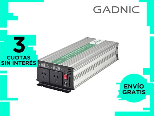 Inversor Onda Pura Digital Corriente Gadnic IV-25 2500w DC-AC