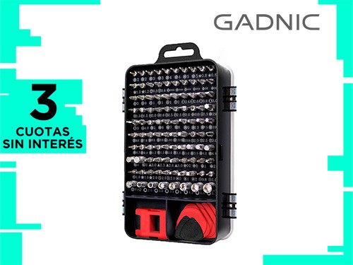 Kit de Herramientas de Reparación Gadnic Para Celulares PC Tablets 115