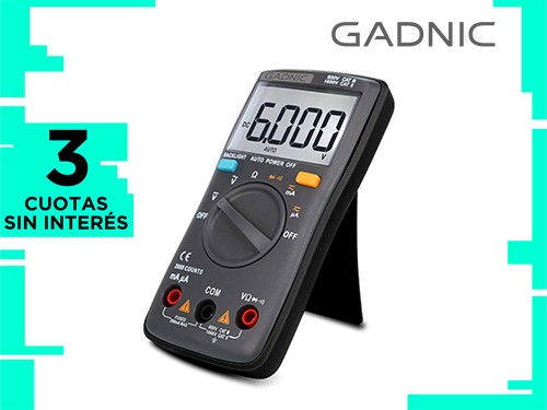 Multimetro Digital Gadnic MT-980 Profesional