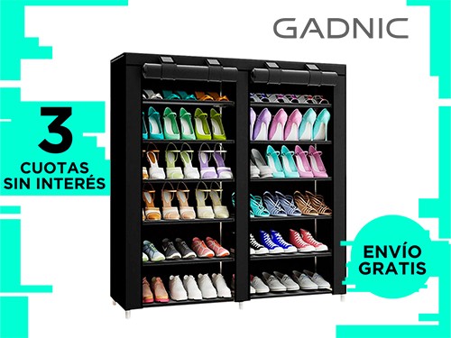 Zapatero Gadnic Rack Botinero Organizador de Calzado 12 Niveles 36 Par