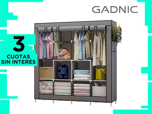 Armario Mueble Organizador Gadnic SHR19 Ropa Zapatos Accesorios