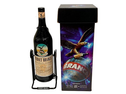 Fernet Branca 3 Litros c / soporte metálico