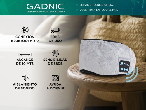 Antifaz para Dormir Gadnic con Bluetooth