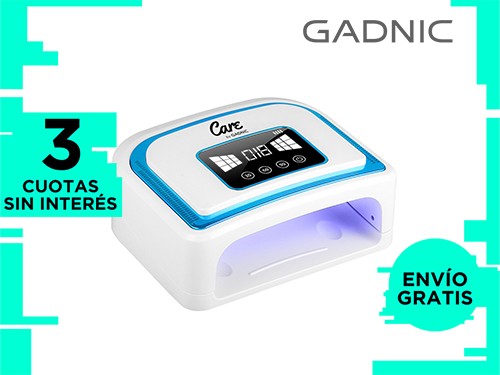 Cabina de Uñas LED UV Gadnic Recargable y Secado Rápido