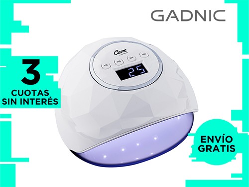 Cabina Para Uñas Gadnic Sun Diamond Uv Led 86W Uso Profesional