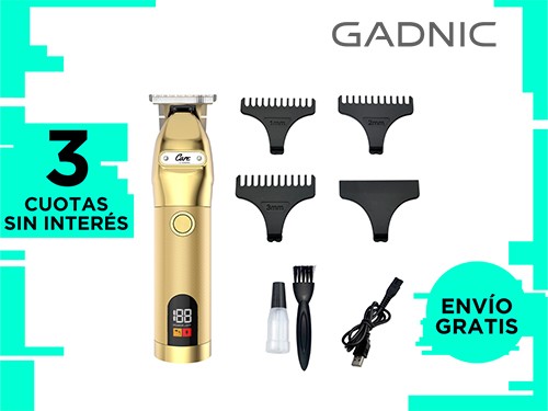 Maquinita de pelo electrica Gadnic CP160 con pantalla Lcd Usb