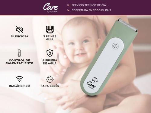 Maquina de Cortar Pelo Gadnic Para Bebés y Niños Silenciosa