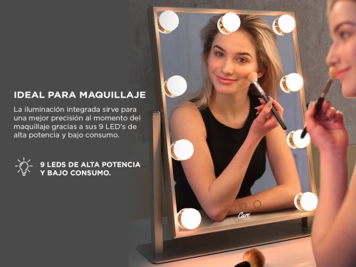 Espejo para Maquillaje Gadnic Led HOLLYWOOD