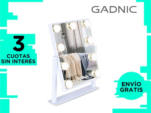 Espejo para Maquillaje Gadnic Led HOLLYWOOD