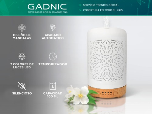 Difusor Aromático Gadnic Diseño de Mandalas