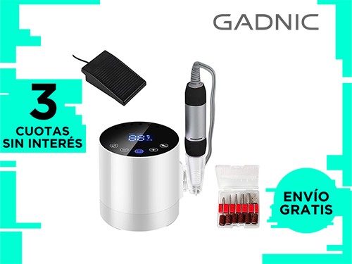 Torno Para Uñas Gadnic con Pantalla Táctil LCD