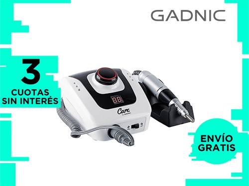 Torno Para Uñas Gadnic T206 35000rpm Uso Profesional Digital