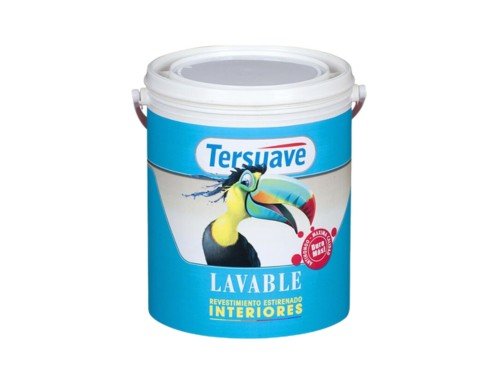 Pintura Para Interior Lavable Látex Blanco Mate Tersuave 20 Litros