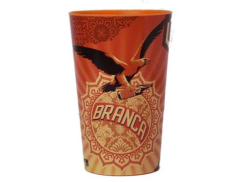 2 Fernet Branca 750ml.+ 4 Vasos Branca Art volumen 2