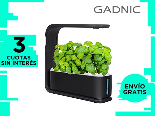 Jardin interior hidropónico Gadnic Automático con Luz LED