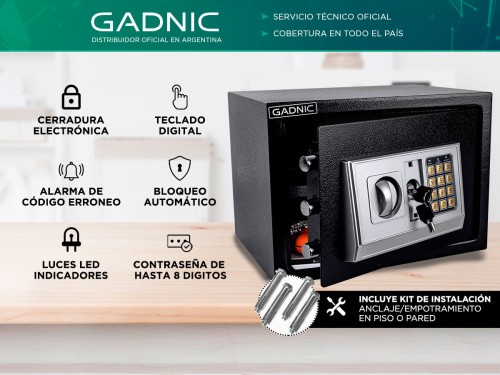 Caja Fuerte Digital Gadnic E25