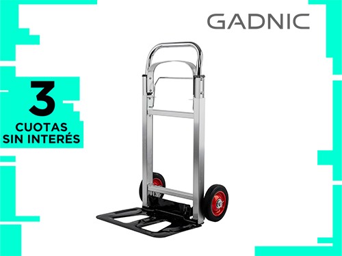 Zorra de Aluminio Gadnic Plegable 90kg