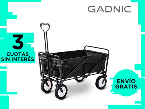 Carrito Plegable Multiuso Gadnic CTB7 Camping Playa