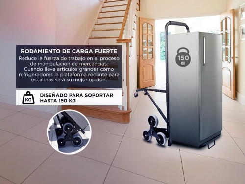 Carro Plegable Con Plataforma 150kg