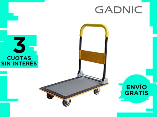 Carro Plegable Gadnic Con Plataforma