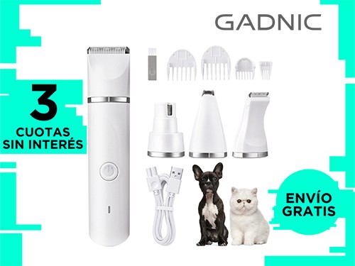 Máquina Cortadora de Pelo Gadnic Aseo Para Mascotas + Accesorios