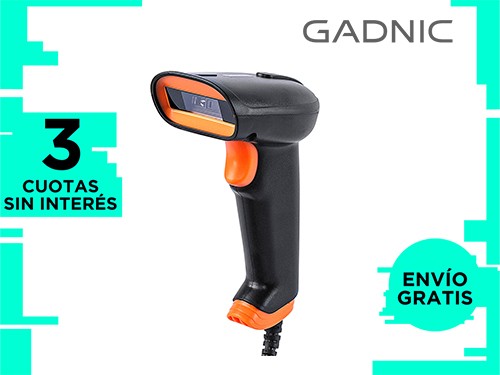 Lector De Codigo De Barras Gadnic SC6-01 Scanner 1D