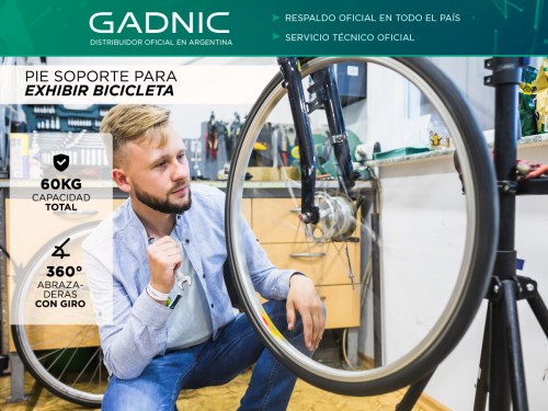 Soporte Stand Exhibidor Para Bicicleta Gadnic