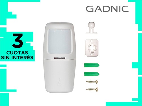 Sensor Pir De Movimiento Para Alarmas Gadnic