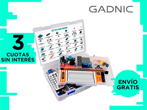 Kit Arduino Uno R3 Compatible Componentes Robotica Principiantes