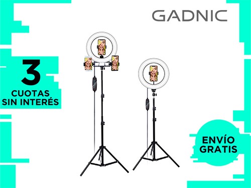 Aro Iluminador Led Gadnic 26cm 10