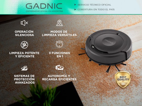 Aspiradora Robot Gadnic 3 en 1