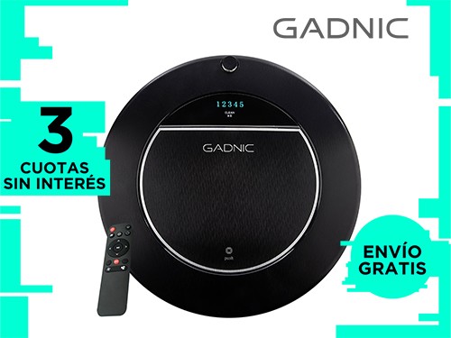 Aspiradora Robot Gadnic Clean Mate Z600 4 Modos 130m2 Silenciosa