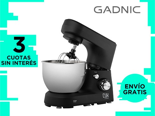 Batidora Planetaria Cuk By Gadnic B52 1200w Bowl Acero Inoxidable 5Lts