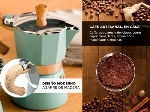 Cafetera Moka Cuk By Gadnic MK60P Tipo Italiana