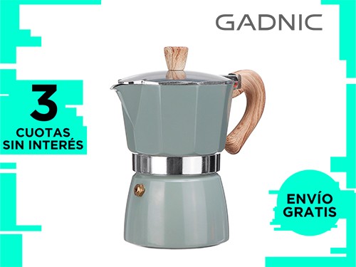 Cafetera Moka Cuk By Gadnic MK60P Tipo Italiana