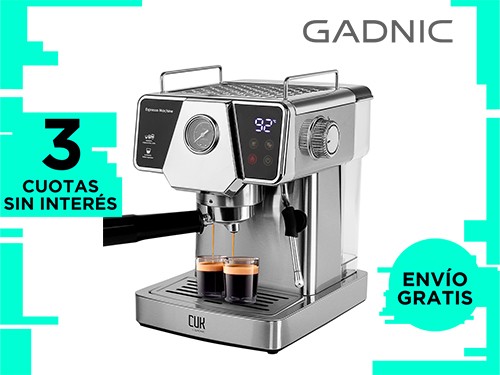 Cafetera Gadnic CME07 automática para cafe molido 220V 1350W