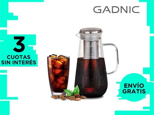 Cafetera Para Cold Brew Gadnic Ice Café Frío Icé Latte